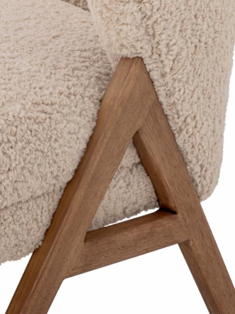 Camino Loungesessel, Natur, FSC®100%, Rubberwood