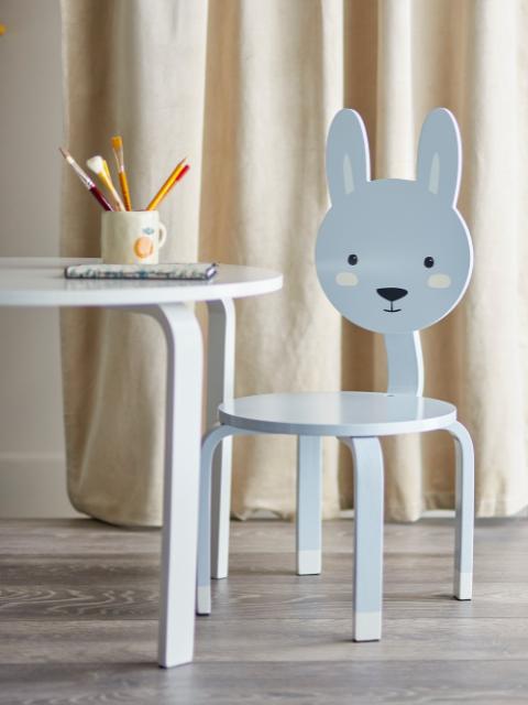 Marle Stol, Grå, FSC®100%, MDF