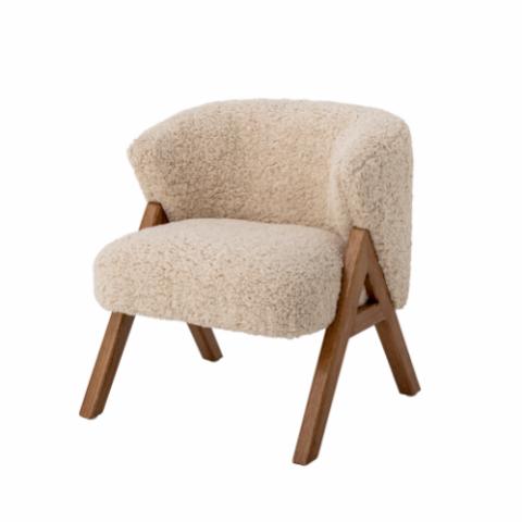 Camino Chaise longue, Nature, FSC®100%, Bois d'hévéa