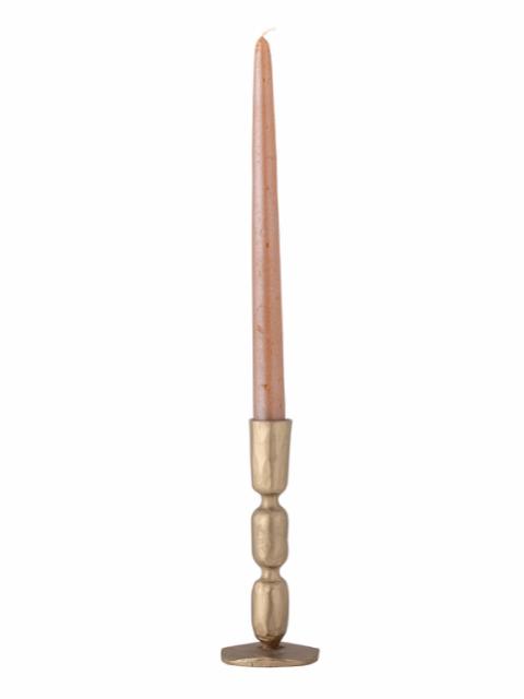 Biancha Candlestick, Brass, Metal