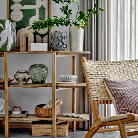 Witham Cushion, Brown, Cotton