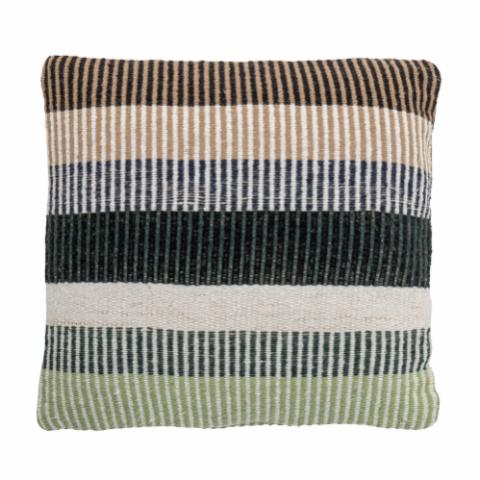 Isnel Cushion, Brown, Recycled Cotton