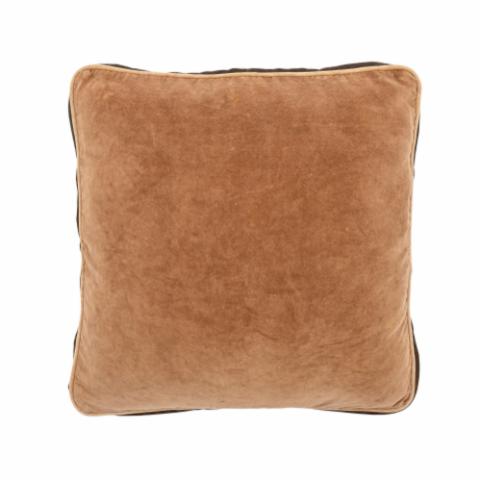 Aurial Cushion, Brown, Cotton