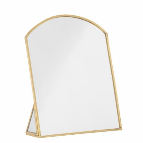 Inge Table mirror, Brass, Glas