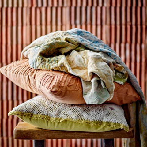 Sari Quilt, Gelb, Recycelte Baumwolle