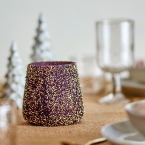 Filiz Photophore, Or, Verre recyclé