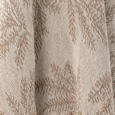 Gabriela Throw, Brown, Recycled Cotton