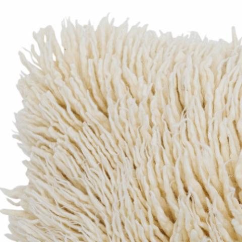 Star Cushion, Nature, Wool