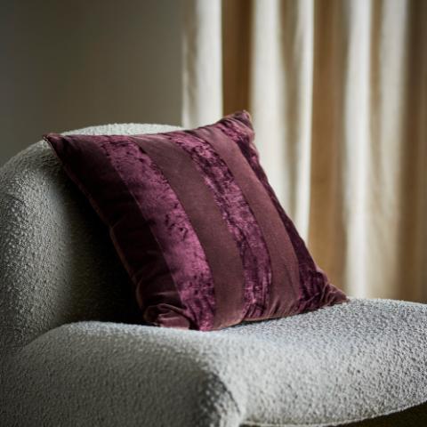 Kosar Coussin, Marron, Coton