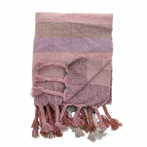Desire Throw, Rose, Recycled Cotton