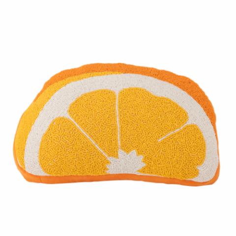 Navelina Coussin, Jaune, Coton