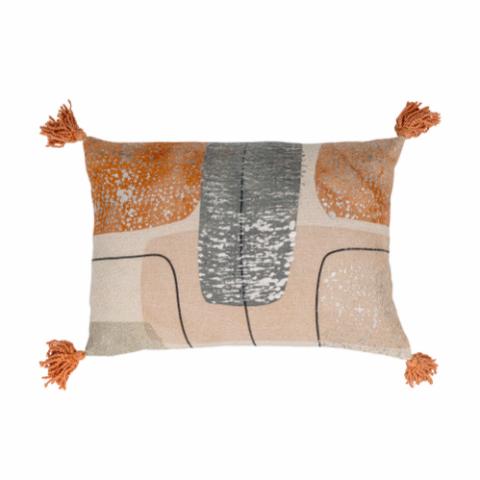 Lanzo Coussin, Multicolore, Coton