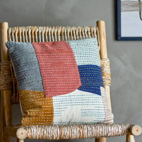 Montanaro Cushion, Multi, Cotton