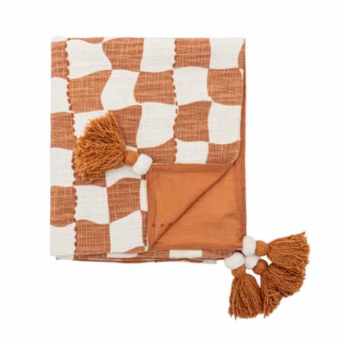 Chola Plaid, Brun, Bomuld OEKO-TEX®