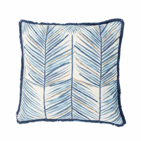 Laval Cushion, Blue, Cotton