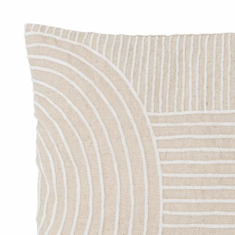 Chun Cushion, Nature, Cotton