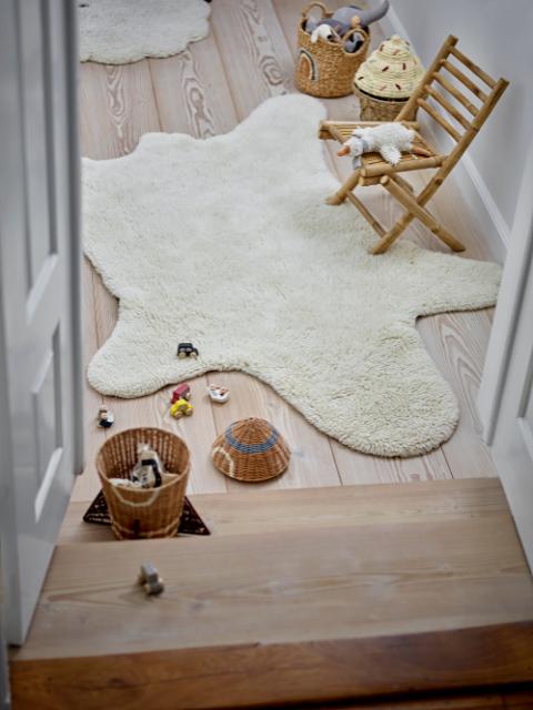 Bear Tapis, Blanc, Laine