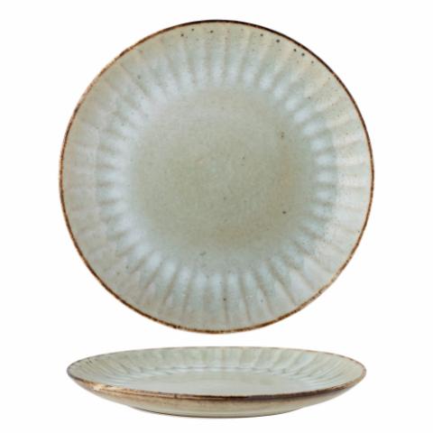 Fleur Plate, Nature, Stoneware