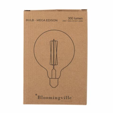 Mega Edison Ampoule à LED, Dégager, Verre