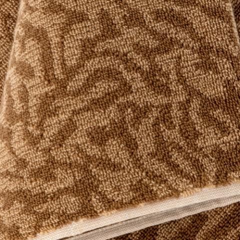 Kaysa Towel, Brown, Cotton