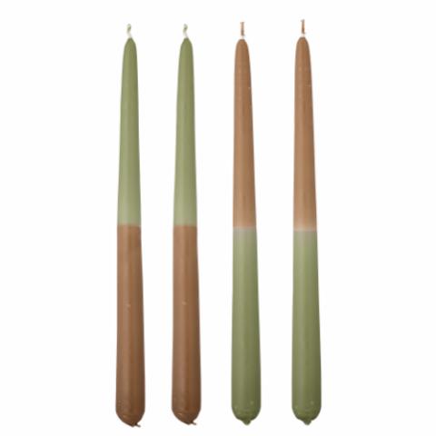 Burma Candle, Green, Parafin