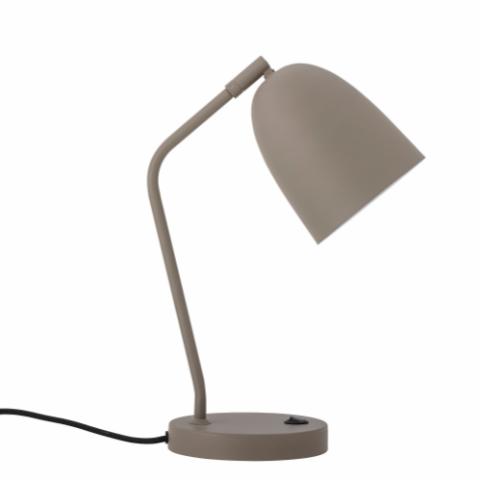 Lemar Table lamp, Grey, Metal