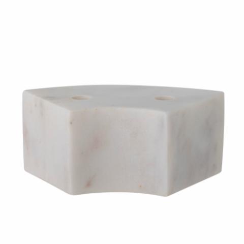 Florida Bougeoir, Blanc, Marbre
