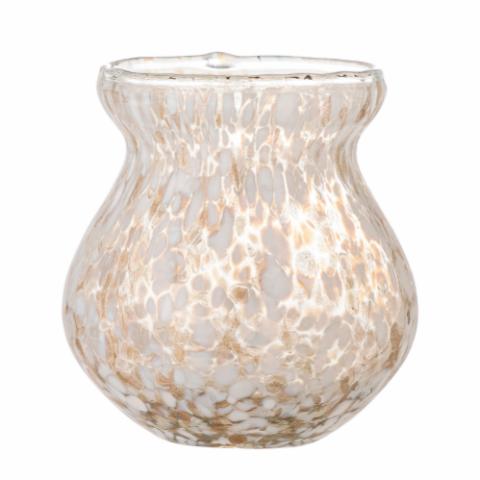 Jazmine Vase, Gold, Recycled Glass