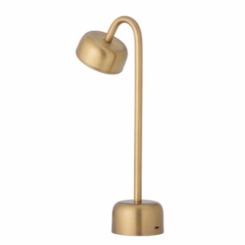 Nico Portable Lampe, Rechargeable, Brass, Métal