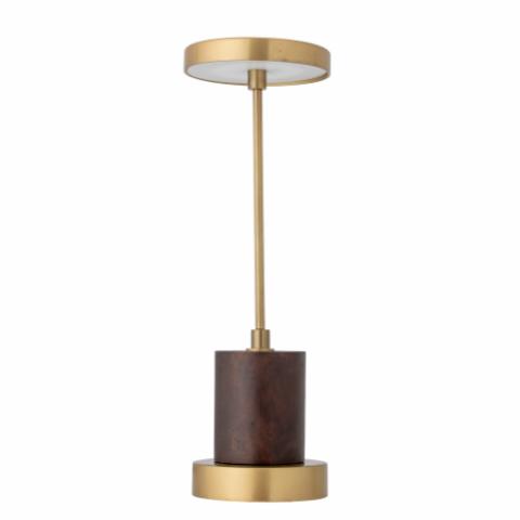 Chico Portable Lampe, Genopladelig, Brass, Metal
