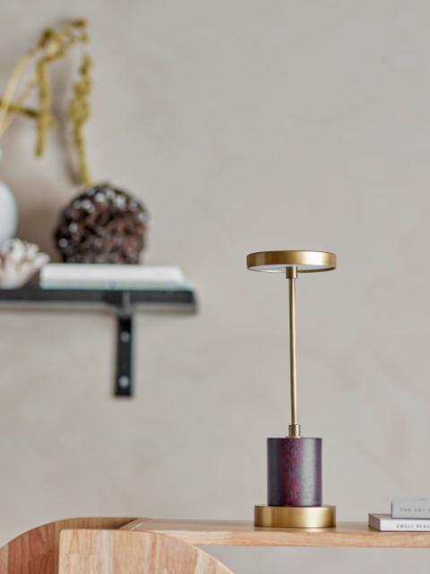 Chico Portable Lampe, Genopladelig, Brass, Metal