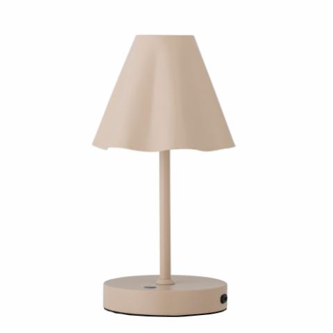 Lianna Portable Lamp, Wiederaufladbar, Natur, Metall
