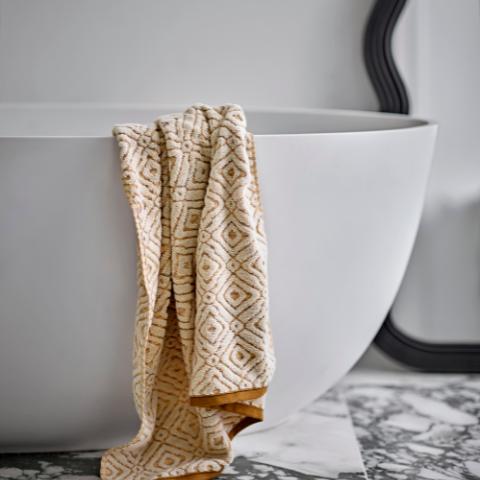 Malou Serviette, Nature, Coton OEKO-TEX®