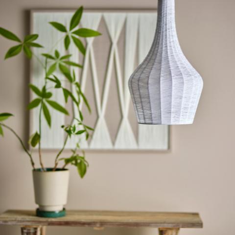 Thuja Lampe à suspension, Nature, Polyester