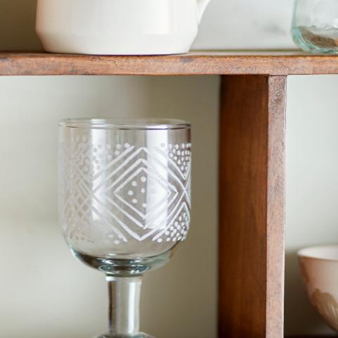 Kiyomi Weinglas, Klar, Recyceltes Glas