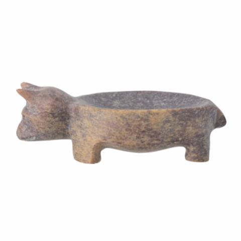 Vigo Schale, Braun, Speckstein