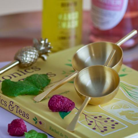 Kirsi Jigger, Or, Acier inoxydable