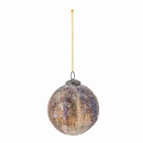 Nany Ornament, Bronze, Glas