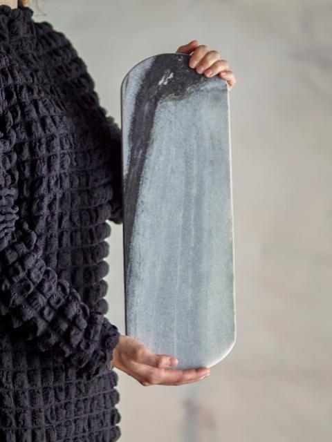 Jamile Planche à découper, Gris, Marbre