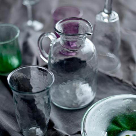 Asha Verre, Dégager, Verre recyclé