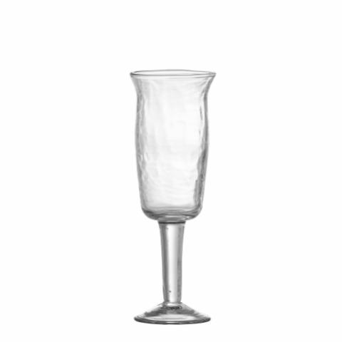 Asha Wine Glass, Clear, Recycled Glass