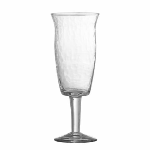 Asha Wine Glass, Clear, Recycled Glass