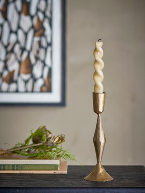 Felux Lysestage, Guld, Metal