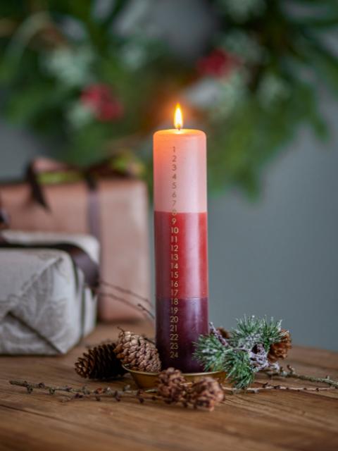 Dip Dye Candle, Multi, Paraffin