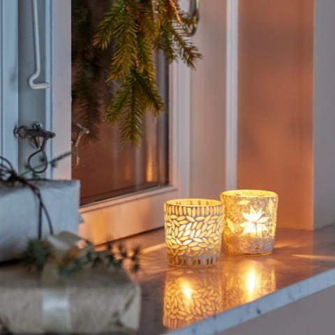 Myr Photophore, Blanc, Verre