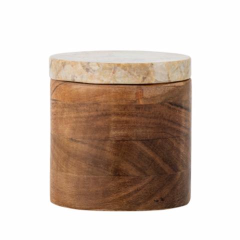 Lisanne Jar w/Lid, Nature, FSC®100%, Acacia