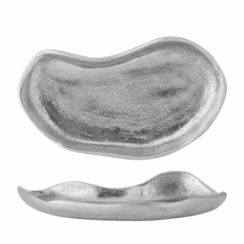 Marlice Tray, Silver, Aluminum