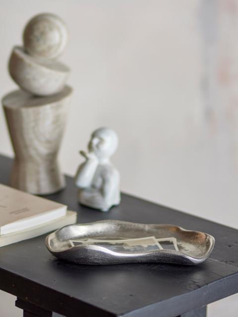 Marlice Tray, Silver, Aluminum