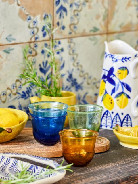 Karu Drikkeglas, Grå, Genanvendt Glas