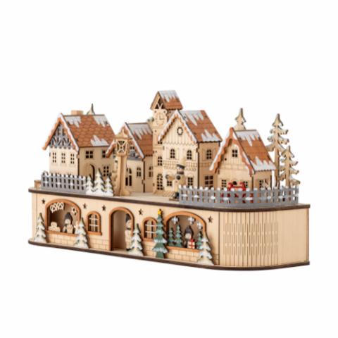 Norwich Deco w/Light, Nature, Plywood